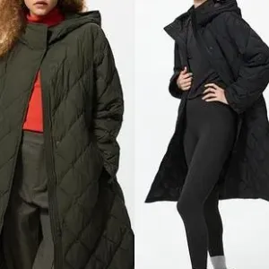 Стьобане пальто Uniqlo PUFFERTECH 479209