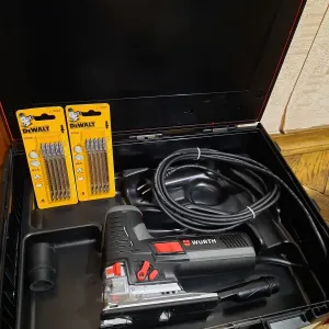 Стан нового,Germany!!Лобзик WURTH STP 140 EXACT-S,800вт+ нові пилки  Dewalt(оригінал)