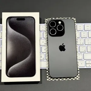 iPhone 15 Pro 128GB Black Titanium Neverlock e-SIM Neverlock (без ремонтів)