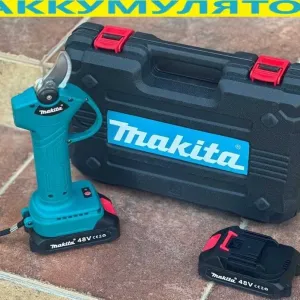 Секатор электрический. Секатор аккумуляторный. Секатор на аккумуляторе