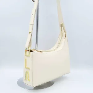 Сумка жіноча шкіряна Polina & Eiterou L1004 Off White Сумка женская кожаная
