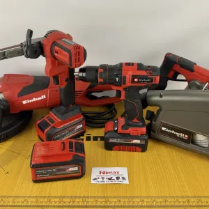 Шурупокрут Болгарка Погружна пила Стрічковий напилок Einhell