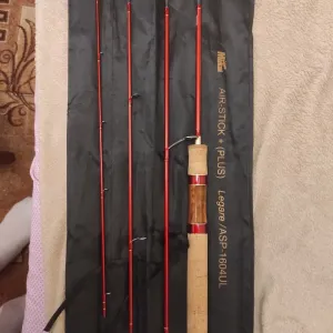 спінінг  легендарний ультра лайтовий тревел Mukai Air-Stick+ Legare ASP-1604UL