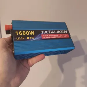 Є ОПТ Інвертор 1600w 3000w Tataliken новий. Чистий синус. Для котла та