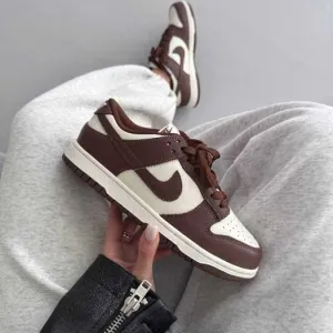 Кросівки Nike SB Dunk Chocolate Leather premium | Кроссовки Найк жіночі чоловічі
