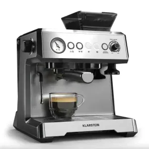 Кофеварка рожковая с кофемолкой Кавоварка з кавомолкою Klarstein GrandPresso