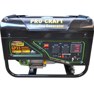 Генератор бензиновий Procraft GP35 3 кВт — AVR, 15 л, 220В