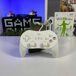 Геймпад Nintendo Wii RVL-005(-02) Classic Pro Controller Оригінальний джойстик Віі Б/У Асортимент аксесуарів для Віі
