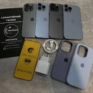 iPhone 13 Pro Max 128/256gb Silver/Graphite/Sierra Blue/Gold/Green + Гарантія Магазин