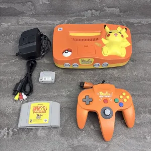 Приставка Nintendo N64 pikachu ntsc j
