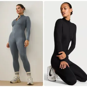 Комбінезон жіночий вікторія сірет vsx essential long-sleeve jumpsuit - XS, S (M)
