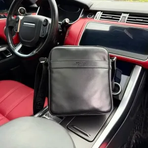 Мужская сумка на через плече  с натуральной кожи Coach чоловіча сумка