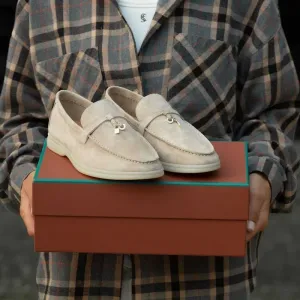 Лофери Loro Piana Classic Beige premium