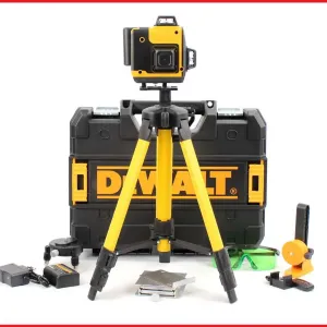Акумуляторний лазерний нівелір DeWalt DCLE34031N 3D-4D 16. Арт. 1783
