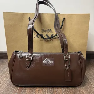 Сумка Coach коричнева