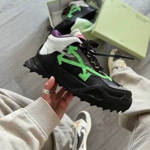 Кросівки OFF-WHITE Odsy-1000 Black/Green (люкс якість) | Кроссовки чоловічі