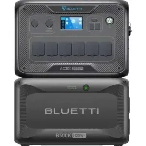 Зарядна станція BLUETTI AC300 + B500K 3000W 5120Wh