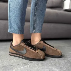 Кроссовки Nike Cortez Classic Brown/black  Оригинал женские новые