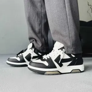 Кросівки Off-White Out of Office Black - White premium | Кроссовки чоловічі жіночі