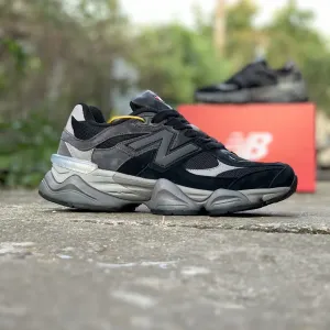 Розпродаж ‼️ р. 41 42 кросівки New Balance 9060 Black Grey — чорні/сірі Чоловічі Нью Баланс 9060, НБ, кроссовки на осень