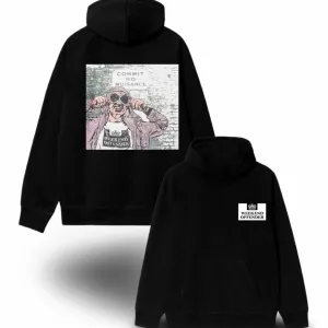 Мужское худи Weekend Offender черная Викенд оффендер кофта подарок