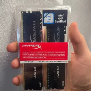 HyperX Fury 64GB (2x32GB) DDR4 3200MHz CL16 — HX432C16FB3K2/64