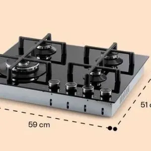 Газова плита Klarstein Illuminosa 4 (10035464)
