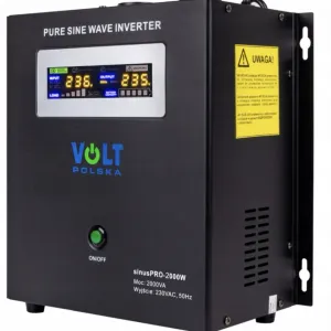 Гібридний ДБЖ/інвертор Volt Polska SINUS PRO 2000 W 24/230