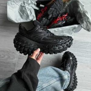 Кросівки Balenciaga Defender Sneaker Triple Black premium | Кроссовки чоловічі жіночі