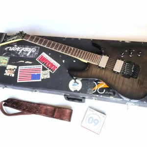 Jackson Japan Dinky DKMG Series Archtop '2009 Trans Black w/case (Gibson '57 Classic)