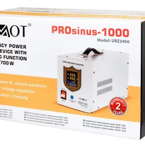 ДБЖ,ББЖ Kemot PRO sinus -1000 12v (1000/700)