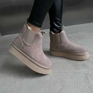 Уггі UGG Neumel Chelsea Platform Sand Cream Suede