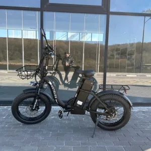 ТОП! Электровелосипед складной KETELES KF9 750W 48V 20" электробайк електровелосипед новий купити з гарантією е-байк фетбайк електро велосипед