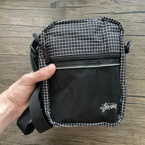Барсетка Stussy сумка через плече стусі чоловіча та жіноча бананка