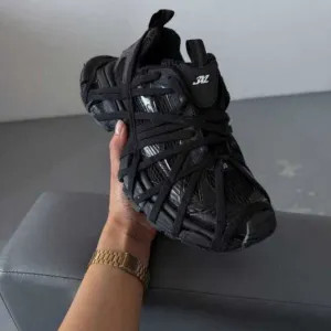 (БЕЗ ПЕРЕДОПЛАТИ)Balenciaga 3XL Extreme Lace баленсіага ікс ель чорні