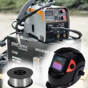 Зварювальний напівавтомат без газу 200A Kraft&Dele KD1872 Польща