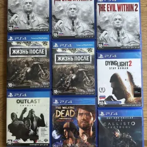Sony PS4/PS5: Mafia RDR GTA5 Орден 1886, Безумцы Resident Evil, Silent Hill, Hellblade, Жизнь После Alan Wake Yakuza Rayman Knack Minecraft Outlast