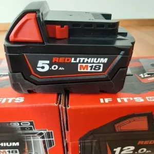 Акумулятор Milwaukee M18 B5 Оригінал, Нові 18v 5Ah. Гарантія 3 роки