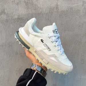 БЕЗ ПЕРЕДОПЛАТ ‼️ Кросівки Lacoste Elite Active White/Beige / топ якість