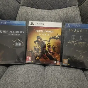 Коллекционные файтинги для ps4 ps5 Steelbook