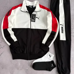 Чоловічий спортивний костюм пума Puma [S,M,L,XL,XXL] + шкарпетки в подарунок!