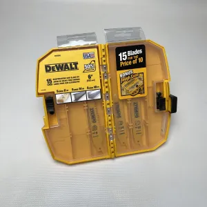 Dewalt Набір Сабельних Пил 15 шт DW4890 з США