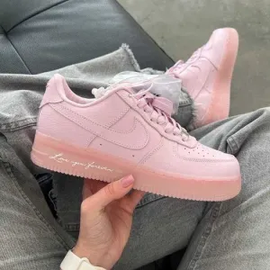Кроссовки Nike Air Force low pink / Найк Аир Форс розовые 37 38 39