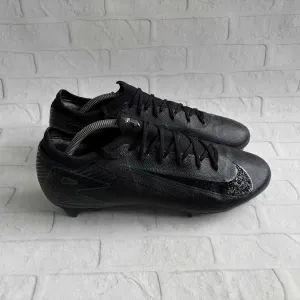 Оригінальні Футбольні Бутси Nike Air Zoom Mercurial Vapor 16 Pro FG Size 45 Розмір Найк Меркуріал Професійні Чорні Чоловічі Копочки Про Профі Оригінал