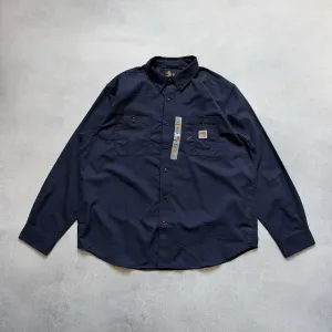 Сорочка  Carhartt FR Force Loose Fit Lightweight Long-Sleeve Button-Front Shirt (артикул: 104138) XL