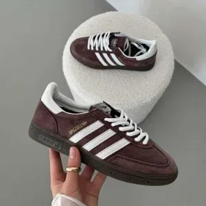 Кросівки Adidas Spezial Brown/White premium | Кроссовки Адидас жіночі чоловічі