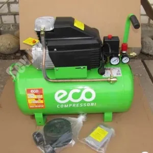Компрессор воздушный 50 л масляный поршневой ECO AE-501-4 компресор