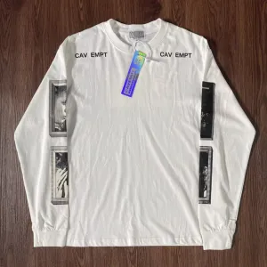 ‼️Найвища якість‼️Лонгслів Cav Empt | Ідеальне виконання графіки та деталей (C.E.)
