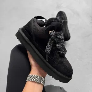 Уггі 36-45 UGG Lowmel Sneaker Black premium угги