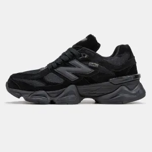 Кросівки New Balance 9060 Cordura Triple Black premium | Кроссовки чоловічі жіночі